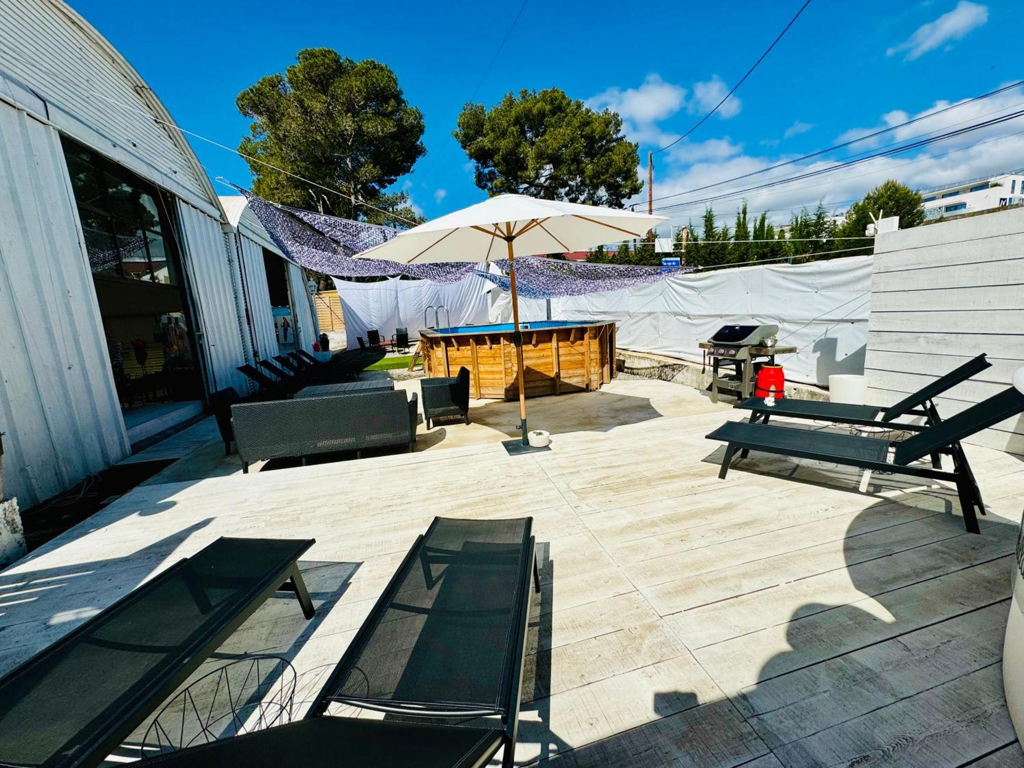 Maison Avec Piscine อองทีบส์ ภายนอก รูปภาพ