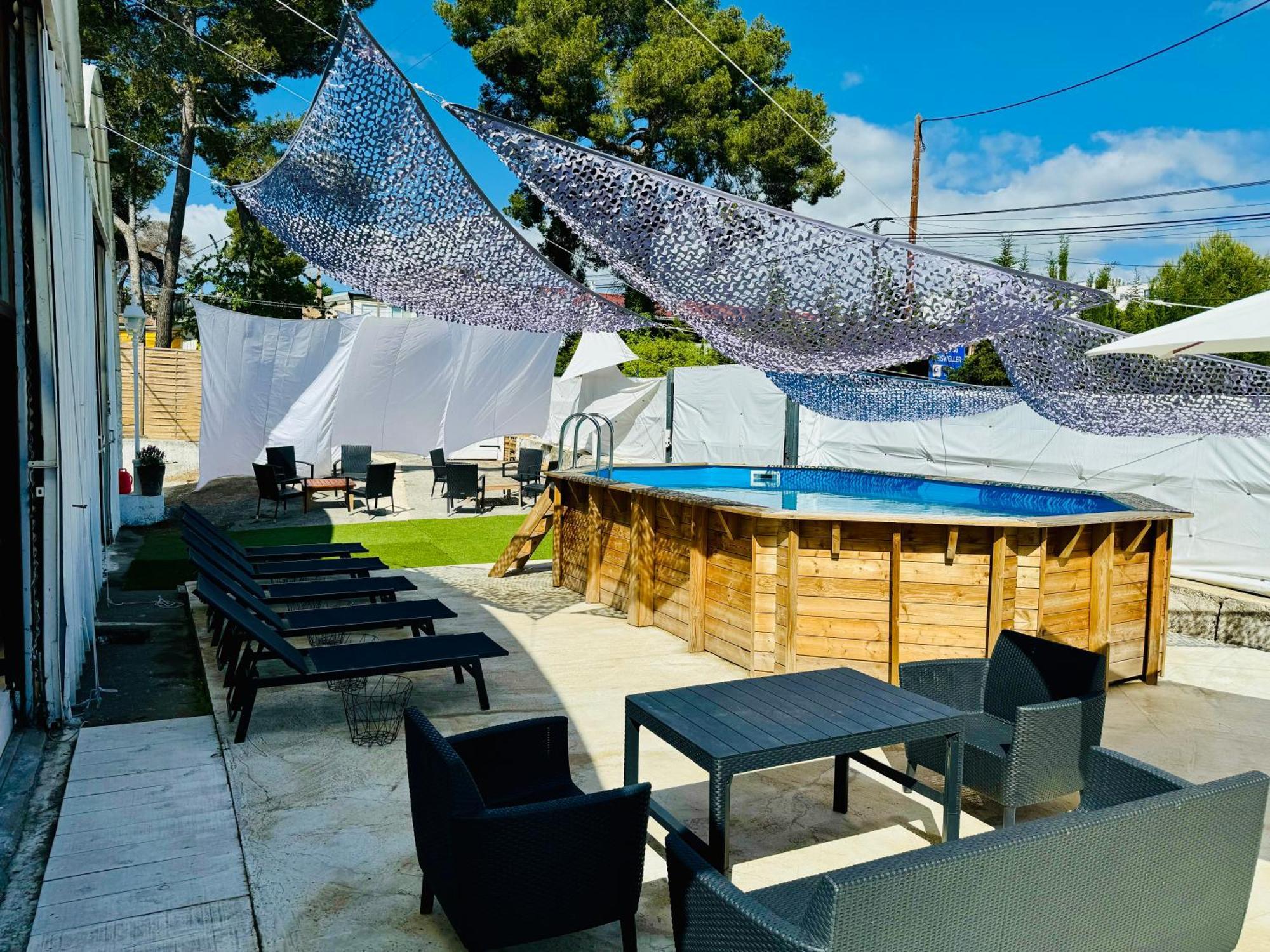 Maison Avec Piscine อองทีบส์ ภายนอก รูปภาพ